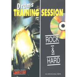 Drums Training Session : Rock & Hard - Marc Abbatte, Eric Thievon (+ audio)