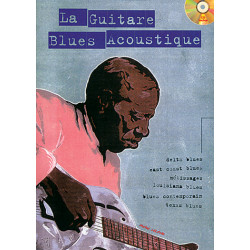 La Guitare Blues Acoustique  - Michel Lelong (+ audio)