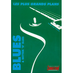 Les Plus Grands Plans du Blues & Rhythm n Blues  - Daniel Pox Pochon - Guitare (TAB) (+ audio)