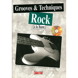 Grooves and Techniques Rock à la Basse  - Patrick Meyronnin, Emmanuel Devignac (+ audio)