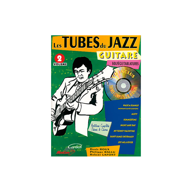 Les Tubes Du Jazz, Vol. 2 Guitar -  Roux-Rallu-Lafo (+ audio)