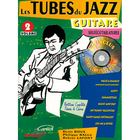 Les Tubes Du Jazz, Vol. 2 Guitar -  Roux-Rallu-Lafo (+ audio)