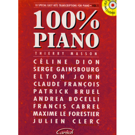 100% Piano Vol 1 (+ audio)