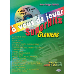 A vous de Jouer - Superhits Clavier - Jean-Philippe Delrieu (+ audio)