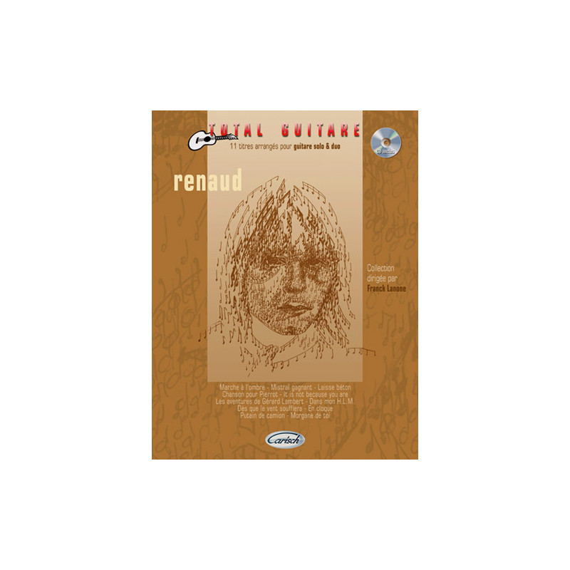 Collection Total Guitare -  Renaud (+ audio)