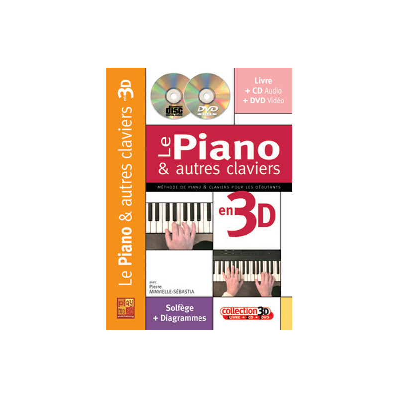 Piano Autres Clavier 3D - Sebastia Minvielle (+ audio)