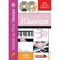 Initiation au Piano Classique 3D - Sebastia Minvielle (+ audio)