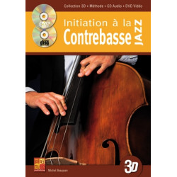Initiation à la Contrebasse Jazz en 3D - Michel Beaujean (+ audio)