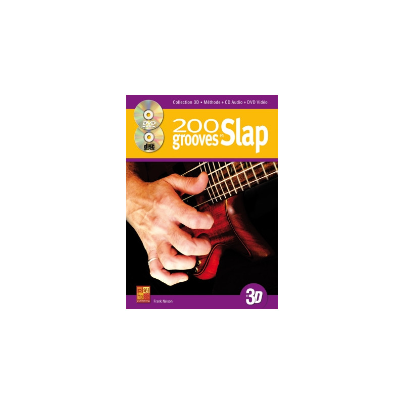 200 Grooves Slap 3D Eng - Frank Nelson (+ audio)
