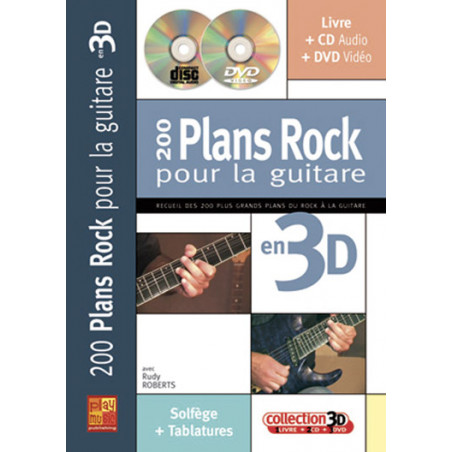 200 Plans Rock En 3D - Rudy Roberts (+ audio)