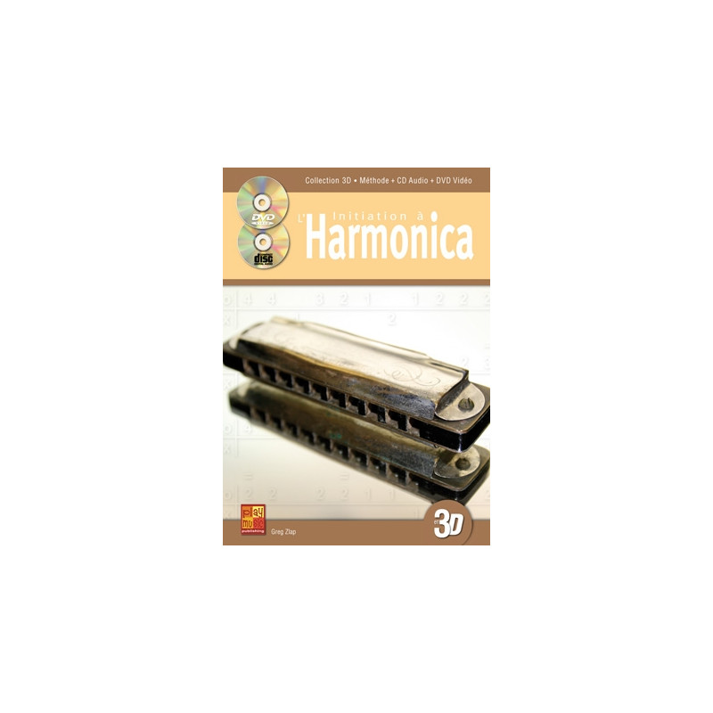 Débutons Bien L'Harmonica + CD