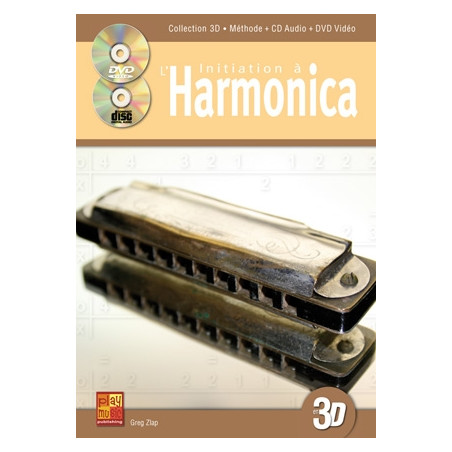 Initiation à l'Harmonica en 3D - Gleg Zlap (+ audio)