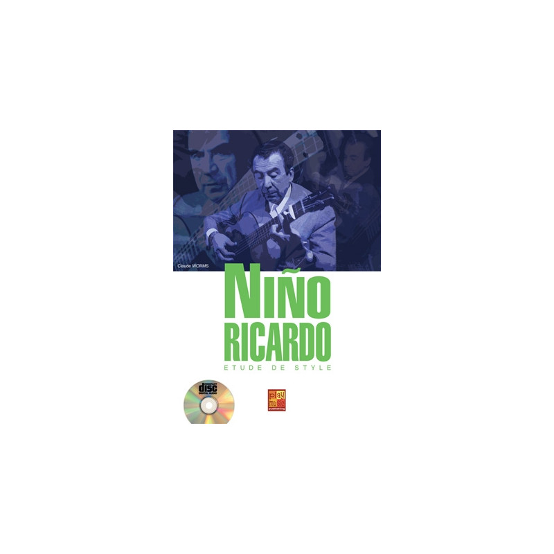 Nino Ricardo Etude Style - Claude Worms - Guitare (+ audio)