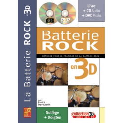 Batterie Rock En 3D Drums - Patrick Meyronnin (+ audio)