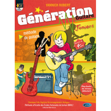 Génération Guitare Junior  - Yannick Robert (+ audio)