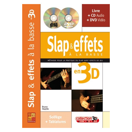 Slap Et Effets A La Basse En 3D - Bruno Tauzin (+ audio)