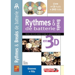 Rythmes Breaks Batterie 3D - Jobard Silver (+ audio)
