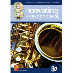 Improvisation Jazz 3D - Manu Maugain (+ audio) Saxophone