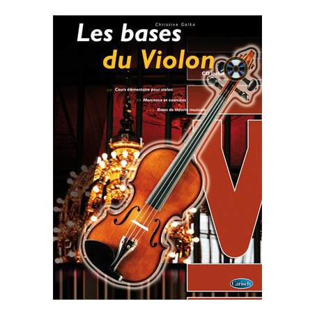 Les Bases du Violon - Christine Galka (+ audio)