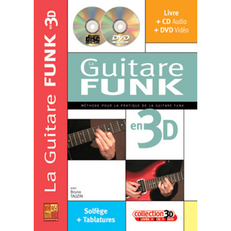 Guitare Funk En 3D Guitar - Bruno Tauzin (+ audio)