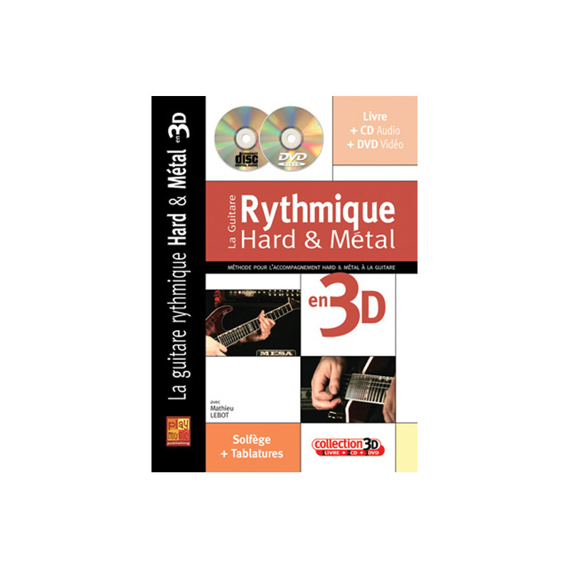 Guitar Rythmique Hard Metal 3D (+ audio)