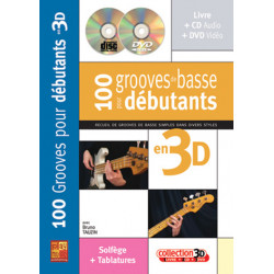 100 Grooves Basse Pour Debutants - Bruno Tauzin (+ audio)