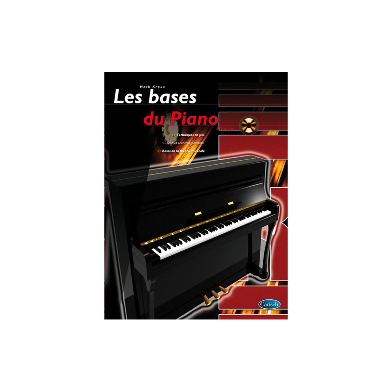 Bases du Piano (Les) - Herb Kraus (+ audio)
