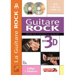 Guitare Rock En 3D Guitar - Bruno Tauzin (+ audio)