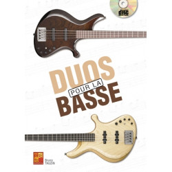 Duos Pour La Basse Bass Guitar - Bruno Tauzin (+ audio)
