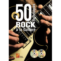 50 Rythmiques Rock A La Guitare - Bruno Tauzin (+ audio)
