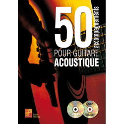 50 Accompagnements Pour Guitare Acoustique - Bruno Tauzin (+ audio)