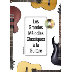 Les Grandes Melodies Classiques A La Guitare - Bruno Tauzin (+ audio)