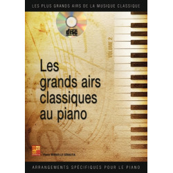 Les grands airs classiques au piano - Volume 2 - Sebastian Minvielle (+ audio)