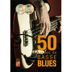 50 Lignes De Basse Blues Guitar - Bruno Tauzin (+ audio)