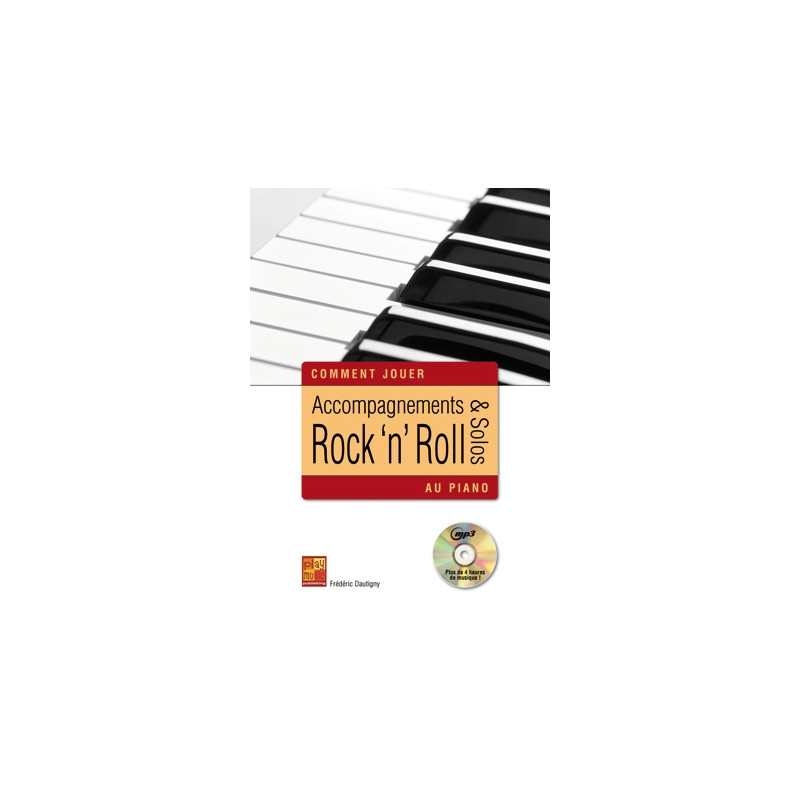 Accompagnements & Solos Rock Roll au Piano- Frederic Dautigny (+ audio)