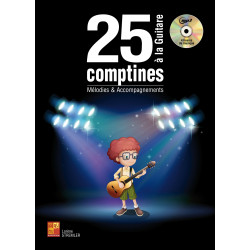 25 Comptines A La Guitare - Lorene Stremler (+ audio)