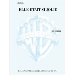 Elle Était Si Jolie -  Barriere - Piano Voix (+ audio)