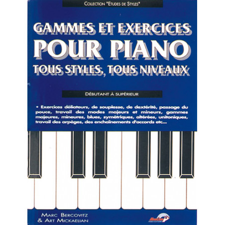 Gammes et Exercices pour Piano - Marc Bercovitz