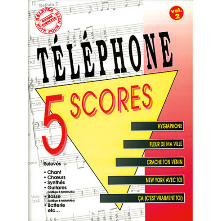 Téléphone: 5 Scores - Volume 2 - Téléphone