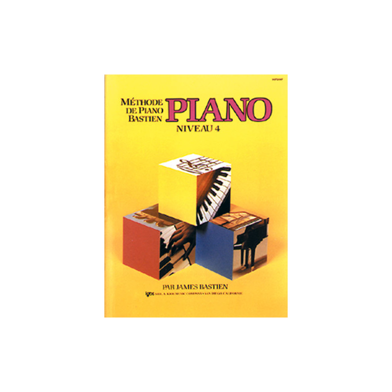 Méthode de Piano Bastien : Piano Vol. 4 - James Bastien