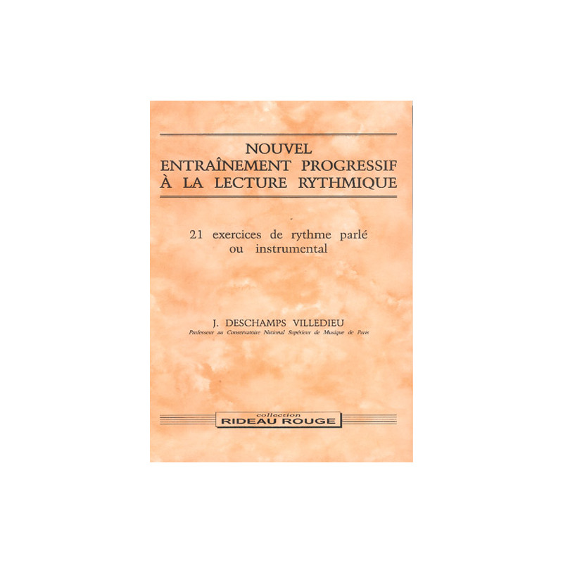 Nouvel entraînement Progressif à la lecture - J. Deschamps Villedieu