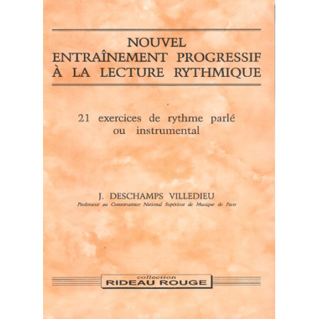 Nouvel entraînement Progressif à la lecture - J. Deschamps Villedieu