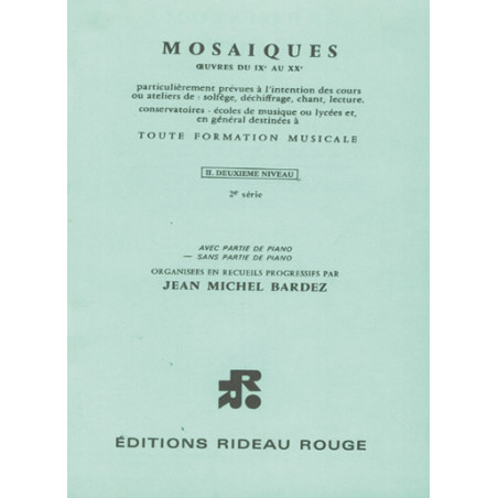 Mosaïques 2ème Niveau - 2ère Série - Jean-Michel Bardez