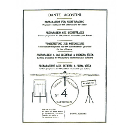 Préparation au déchiffrage - Volume 4 - Dante Agostini