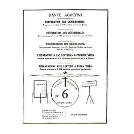 Préparation au déchiffrage - Volume 6 - Dante Agostini