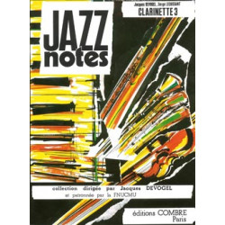 Jazz Notes Clarinette 3 : Gladys - Indicatif - Jacques Devogel, Serge Lecussant