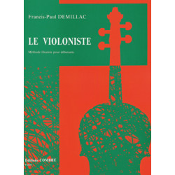 Le violoniste - méthode illustrée débutants - Francis-Paul Demillac