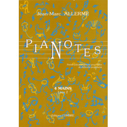 Pianotes 4 mains - livre 2 - Jean-Marc Allerme
