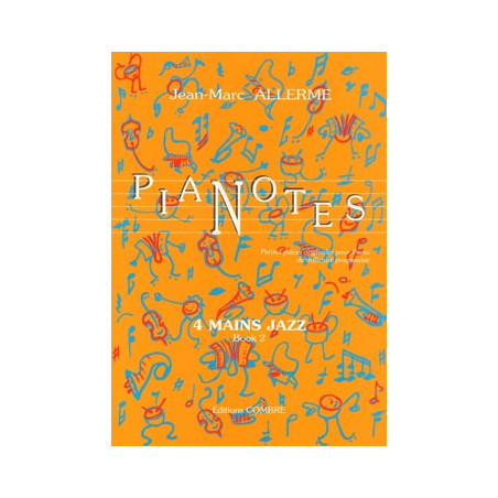 Pianotes 4 mains Jazz Book 2 - Jean-Marc Allerme