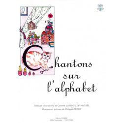 Chantons sur l'alphabet avec play-back - Corinne Laporte Du Montel, Philippe Guerif (+ audio)